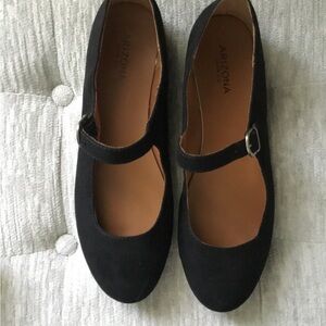 Arizona Jean Company Women's Classic Black Flats